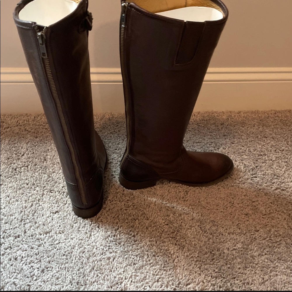 Frye Brown Leather Boots